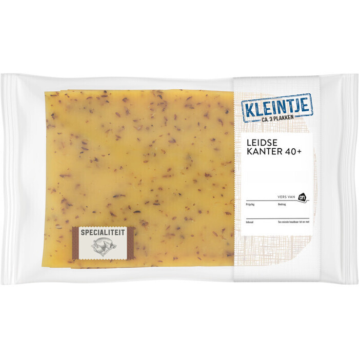 AH Leidse kanter 40+ plakken kleintje (100g)