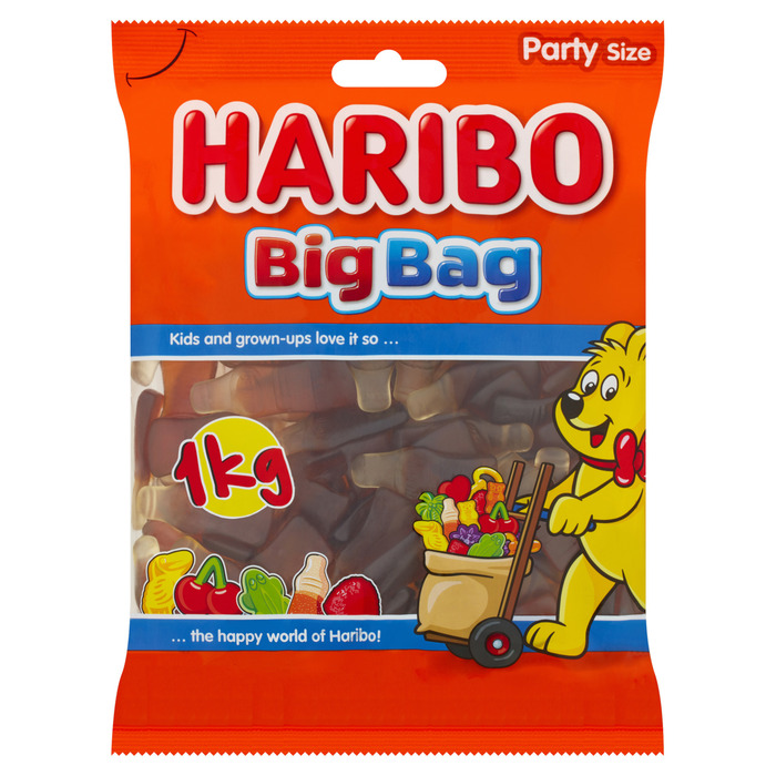 Haribo Original Happy Cola 1000 g (1kg)