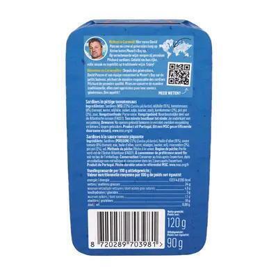 Fish Tales Sardines in pittige tomatensaus (120g)