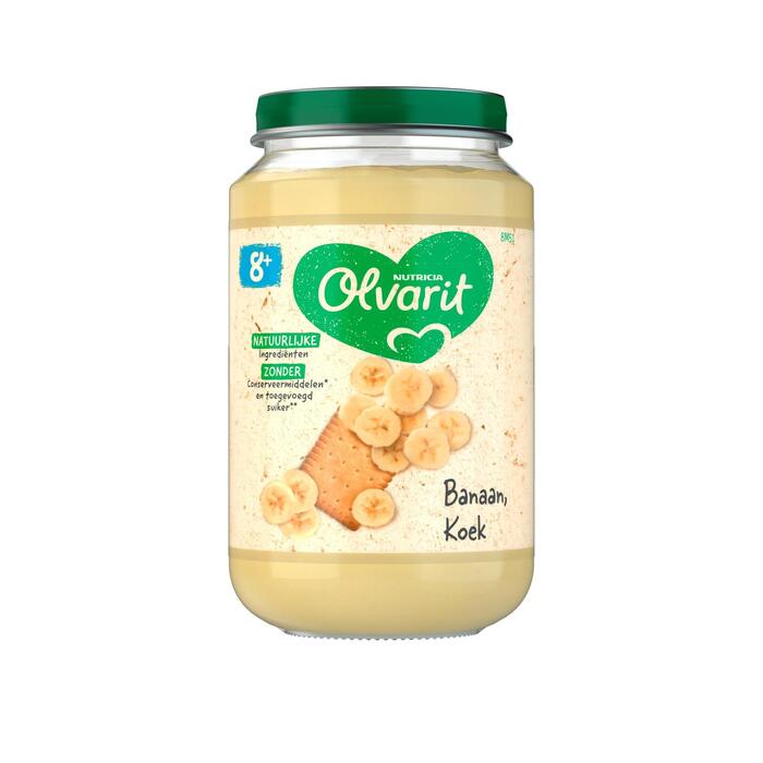 Banaan koek 8 mnd (Pot, 200g)