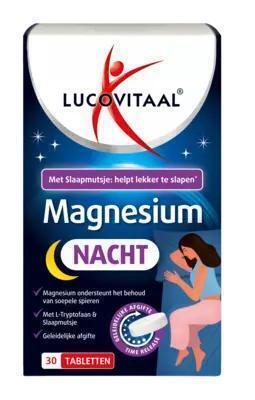 Lucovitaal Magnesium nacht (30 × 1.4g)