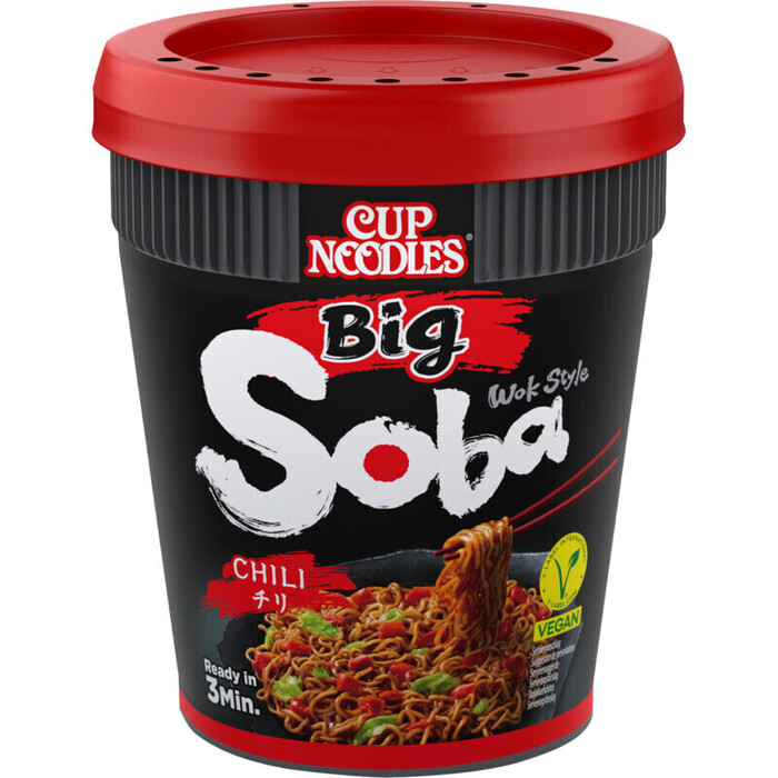 Nissin Big soba wok style chili noodles (115g)