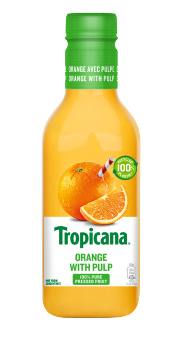 Tropicana Sap Orange with Pulp 900ml - Pet (0.9L)