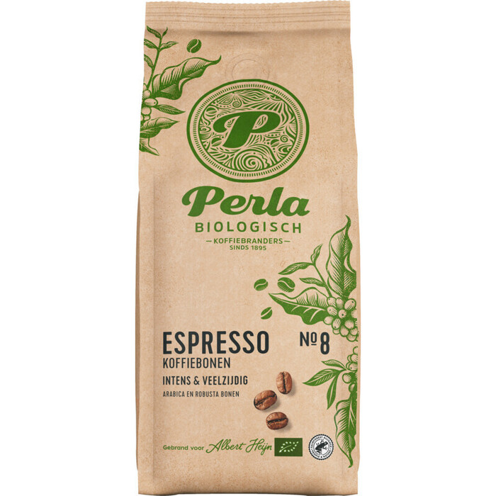 Perla Biologisch Espresso bonen (500g)