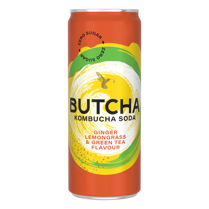 Butcha Ginger lemongrass & green tea 0% (250ml)