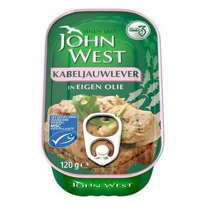 Schelvislever in Eigen Olie (blik, 120g)