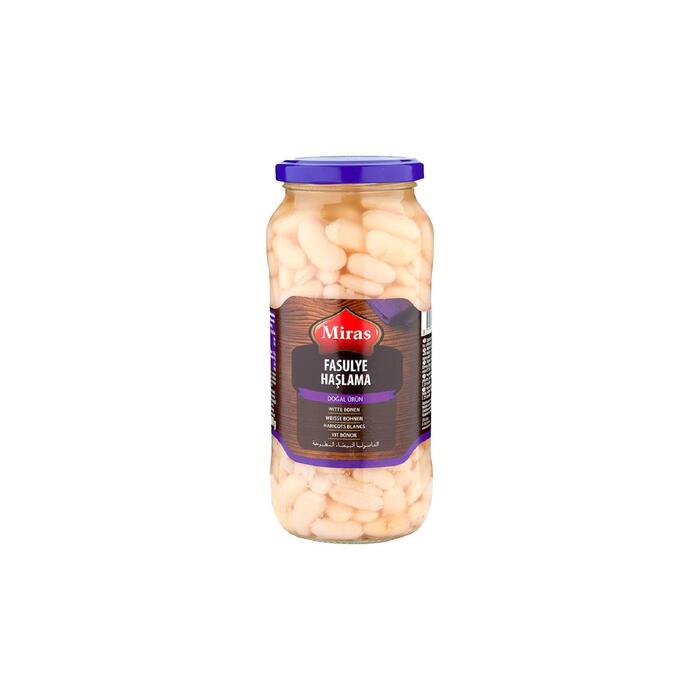 Gekookte Witte Bonen (pot, 570g)