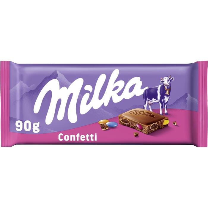 Milka Confetti (Stuk, 100g)