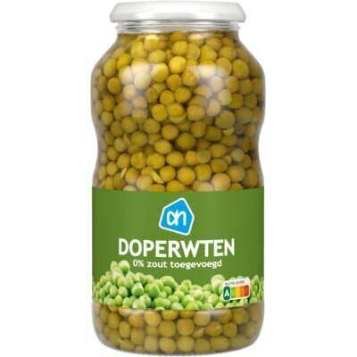 AH Doperwten 0% zout (680g)
