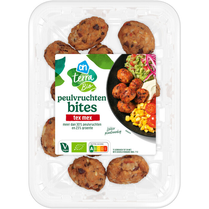 AH Terra Biologische peulvruchten bites texmex (150g)