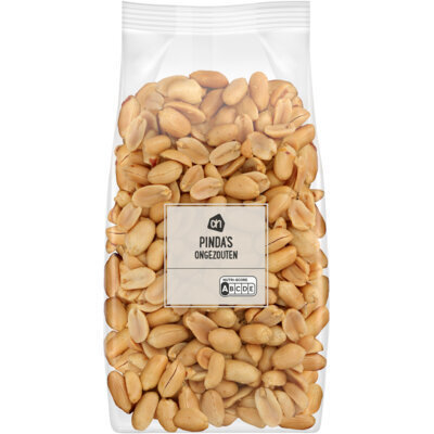 AH Ongezouten pinda's (300g)