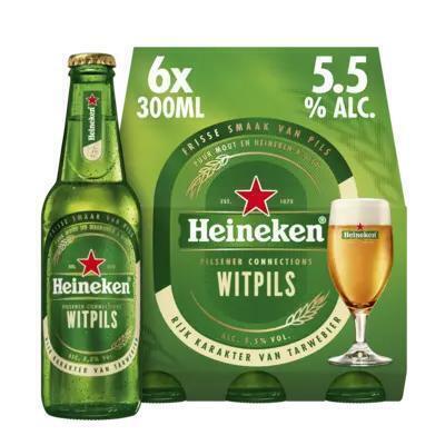 Heineken Witpils 6-pack (1.8L)