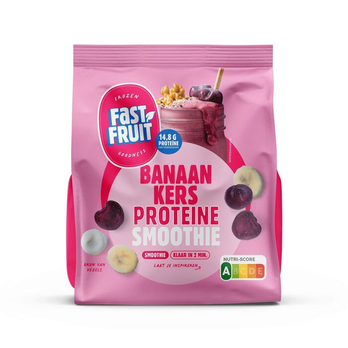 Fast Fruit Banaan kers proteine smoothie (Zakje, 300g)