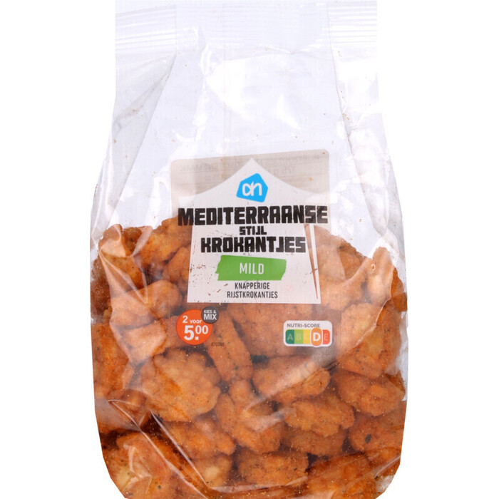AH Mediteraanse stijl krokantjes mild (175g)