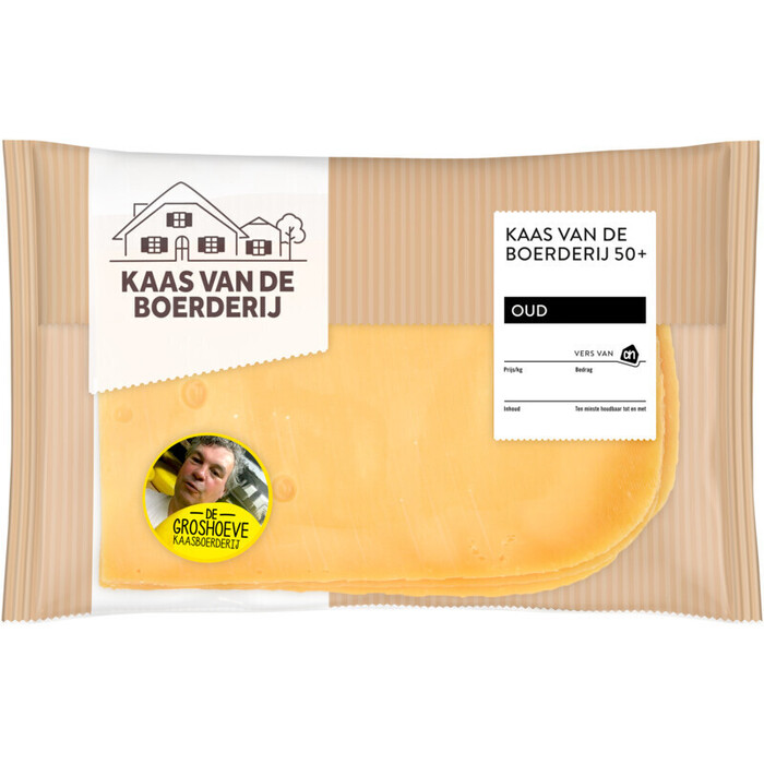 AH Boerenkaas oud 48+ plakken (220g)