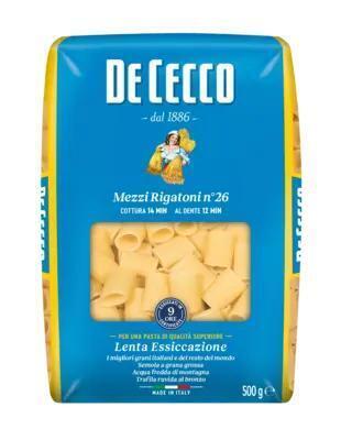 De Cecco Mezzi rigatoni n° 26 (500g)