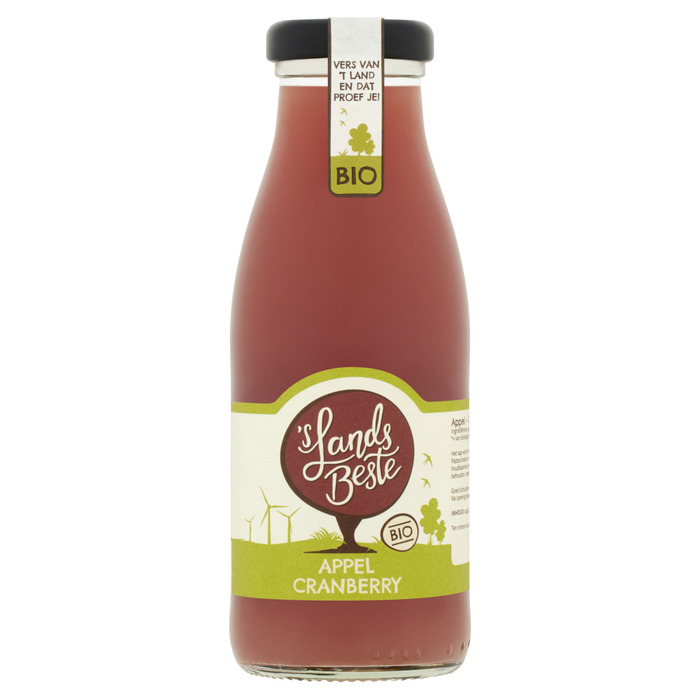 'sLandsBeste Bio Appel Cranberry 0,25 L (250ml)