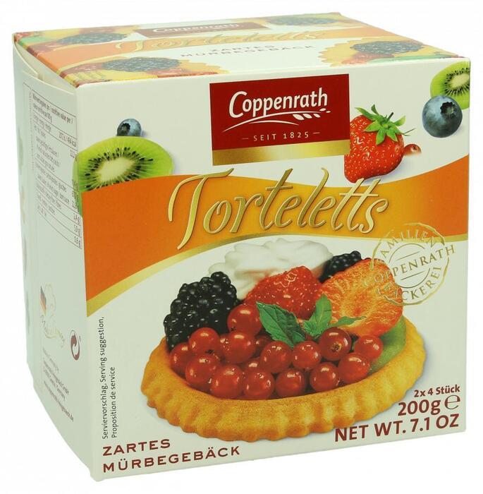 Coppenrath Torteletts 4 stuks (200g)