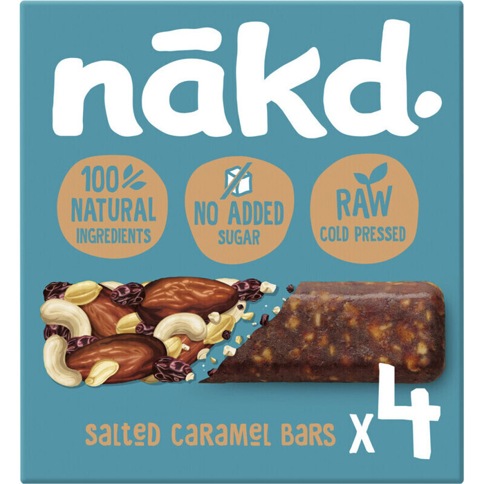 Nakd Salted Caramel (4 × 35g)