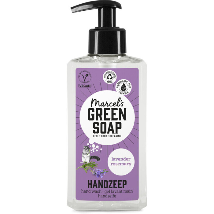 Handzeep lavendel & kruidnagel (Fles, 250ml)