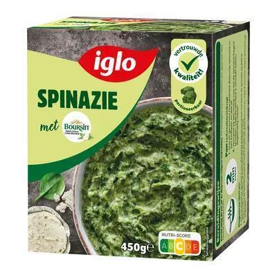Fieldfresh spinazie boursin (Doos, 450g)