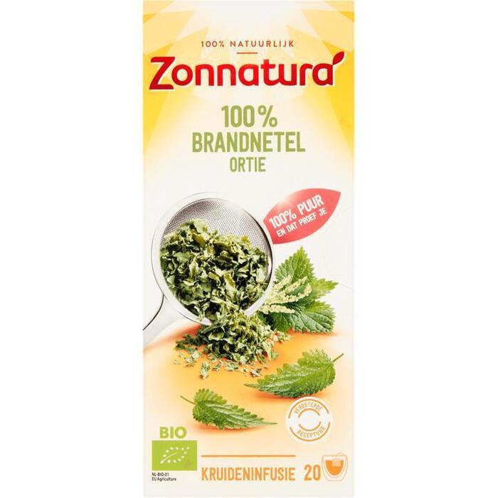 Zonnatura Thee brandnetel bio (zakjes, 28g)