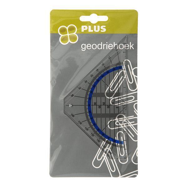 PLUS Geodriehoek kunststof