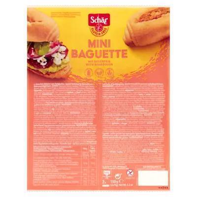 Schär Gluten Free Mini Baguette 2 x 75 g (Pak, 150g)