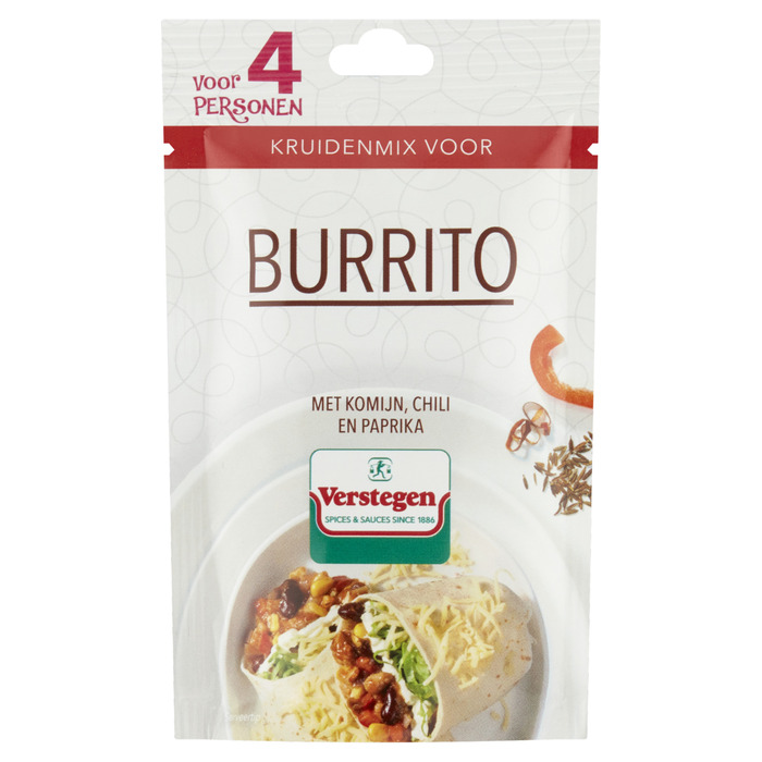 Verstegen Kruidenmix voor Burrito 40 g (40g)