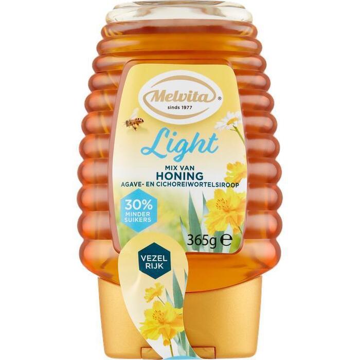 Melvita Light Mix van Honing Agave- en Cichoreiwortelsiroop 365g (365g)