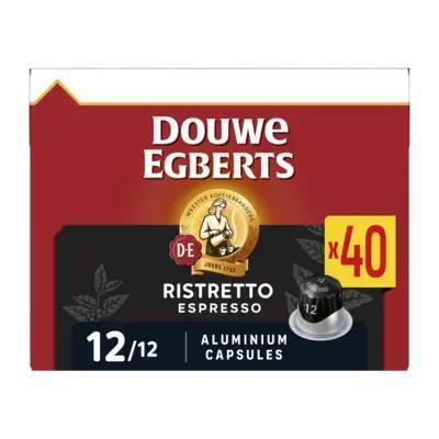 Douwe Egberts Espresso 12 Ristretto 40 capsules (40 × 5.2g)