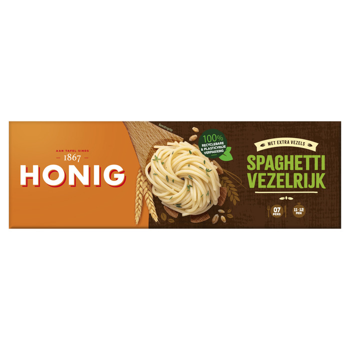 Honig Spaghetti Vezelrijk 550g (550g)