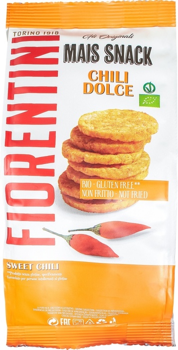 Fiorentini Mini mais snack chili paprika glutenvrij (stuk, 50g)