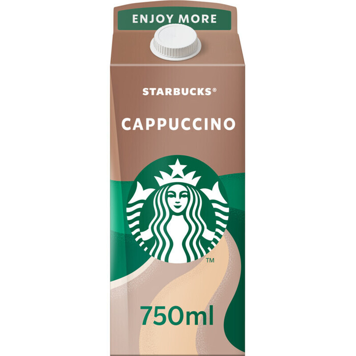 Starbucks Chilled Coffee Cappuccino ijskoffie 750 ml (0.75L)