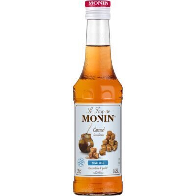 Monin Siroop caramel sugar free (250ml)
