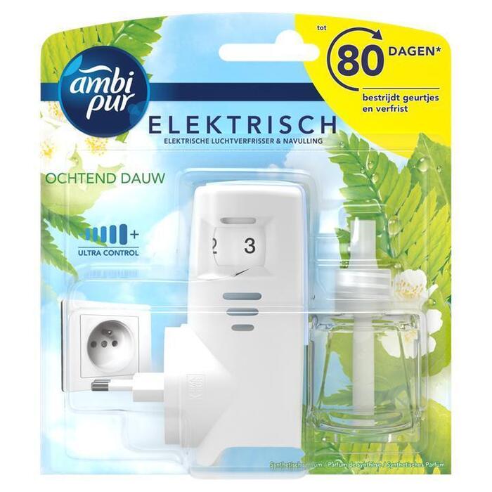 Electr. geurverspr. ochtend dauw (Stuk, 20ml)