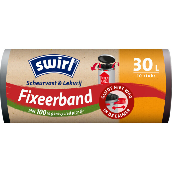Swirl Afvalzakken fixeerband 30 liter