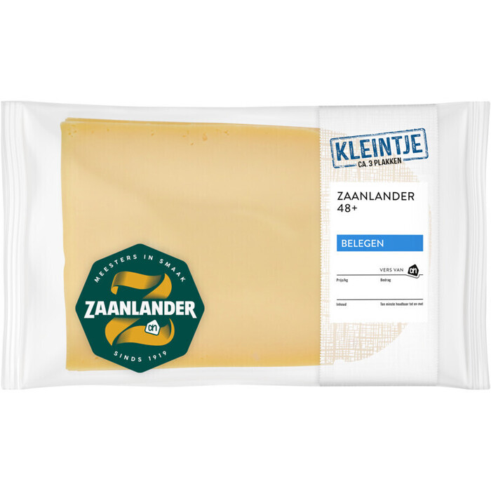 AH Zaanlander Belegen 48+ plakken kleintje (100g)