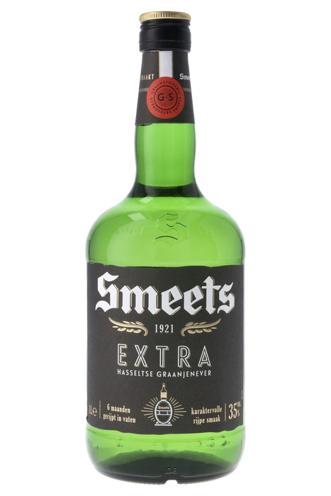 SMEETS JENEVER EXTRA GRAAN 35% 100 CL. FLES (1L)