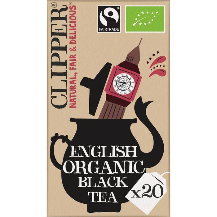 Clipper English Organic Black Tea 20 Stuks 34 g (34g)