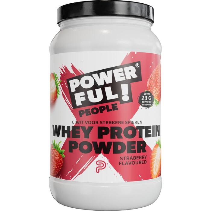 Whey protein powder strawberry (400g)