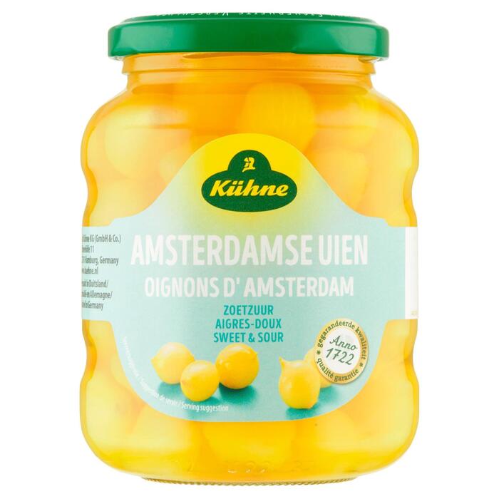 Kühne, Amsterdamse Uien (Pot, 330g)