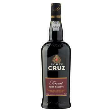 PORTO CRUZ FINEST RUBY RESERVE 19% 75 CL. FLES (rol, 0.75L)
