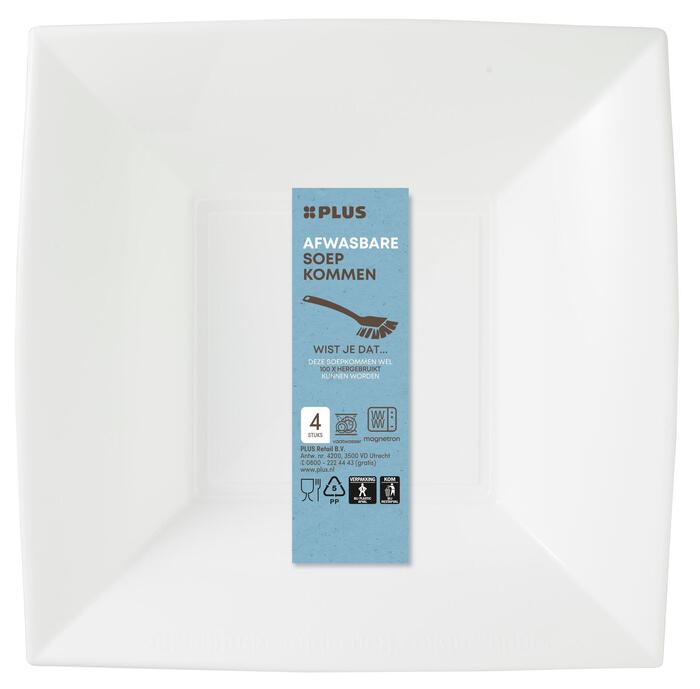 Afwasbare soepkom 500ml