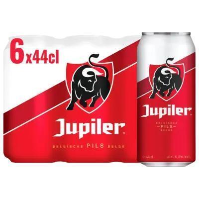 Jupiler Belgisch pils (6 × 44cl)