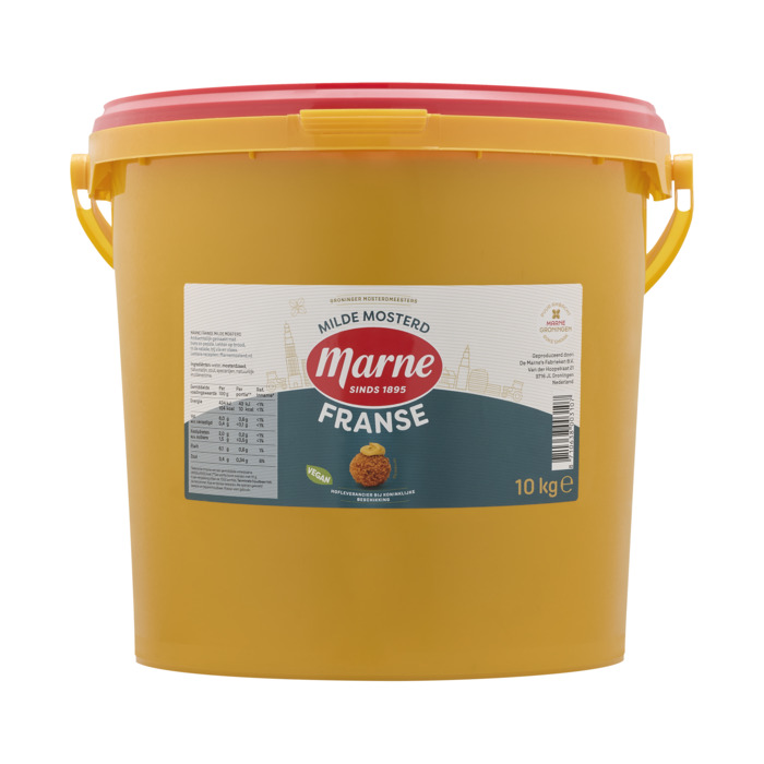 Marne Franse Mosterd Mild 10 kg (10kg)