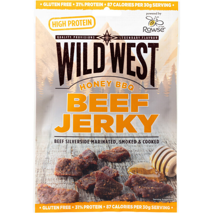 Wild West Beef jerky honey BBQ (60g)
