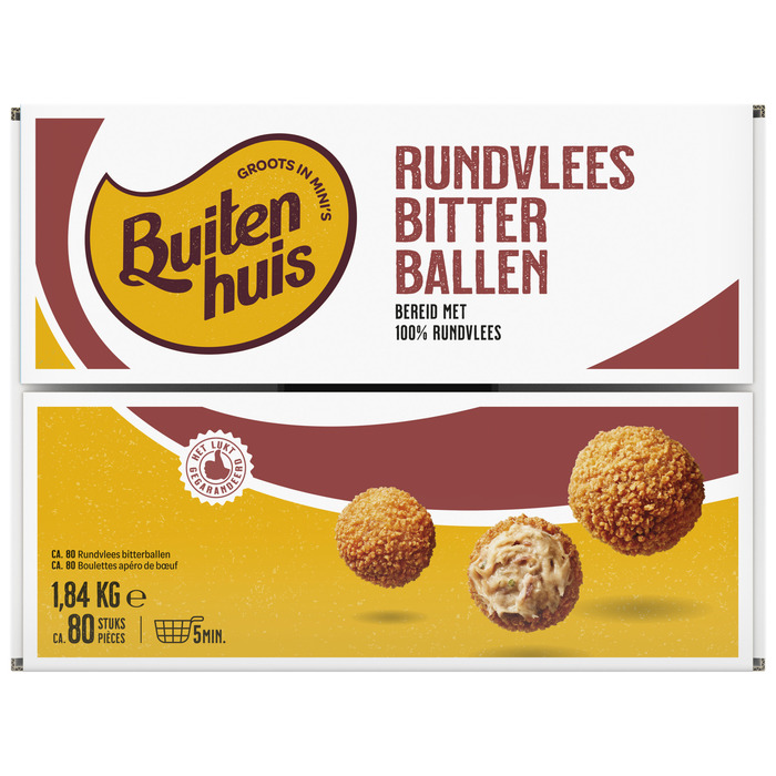 RUNDVLEESBITTERBAL KLS (80 × 23g)