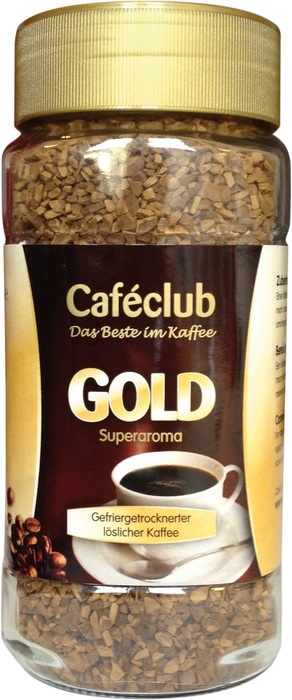 Caféclub Gold superaroma oploskoffie (200g)