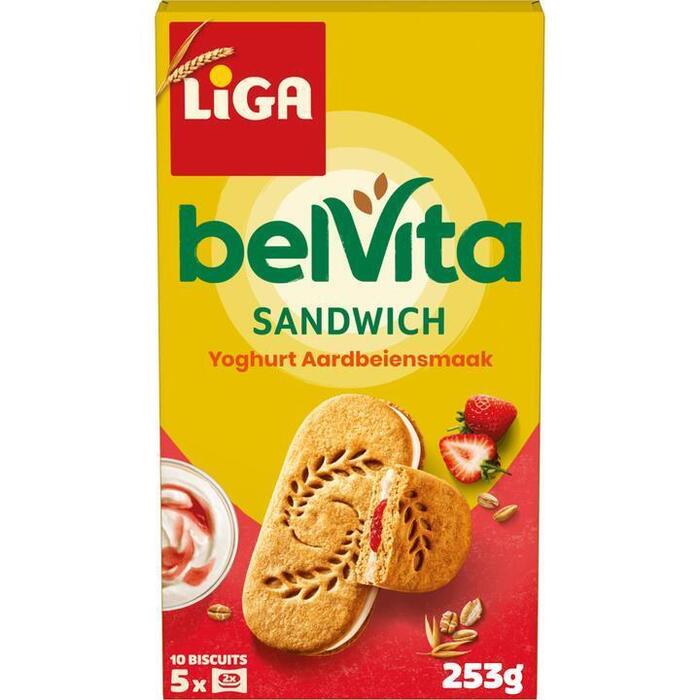 BelVita Breakfast Sandwich (doos, 5 × 43.7g)